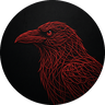 Voron Media raven logo